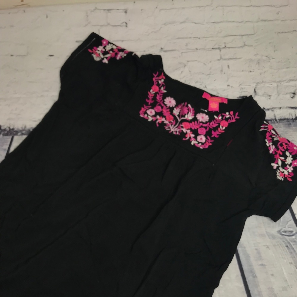 Catherine Malandrino Embroidered Dress